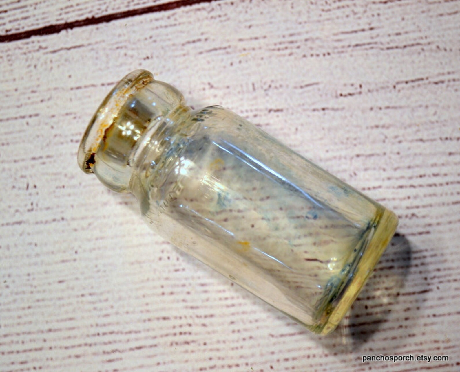 Vintage Little Boy Blue Bluing Bottle Small Clear Glass Bottle Etsy