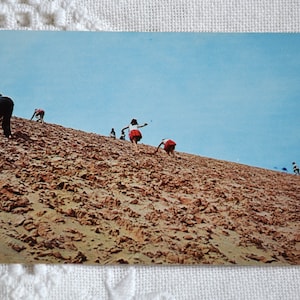 Vintage MICHIGAN carte postale Sleeping Bear Dunes Dune Land Americana carte postale souvenirs papier publicitaire éphémères PanchosPorch