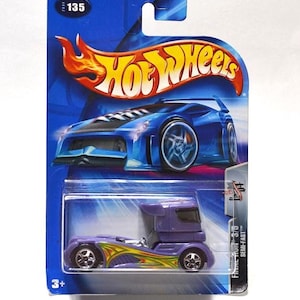 Vintage Hot Wheels Semi Fast Truck: 2004 Final Run Purple Diecast (Unopened)
