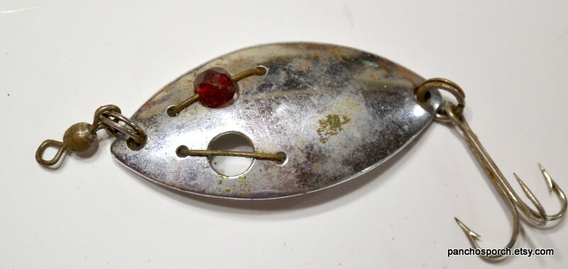 Hofschneider Red Eye Cuillère, Nickel / Rouge, 6.5g, Yeux Verre, #5683