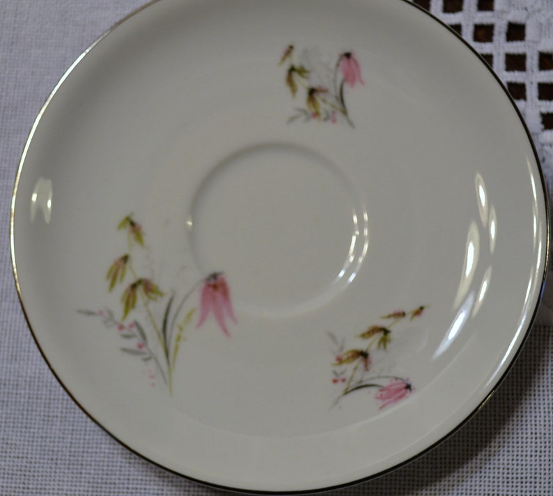 Vintage Royal Duchess Mountain Bell Saucer Floral Germany Replacement PanchosPorch