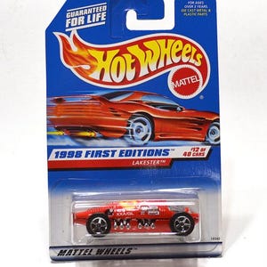 Vintage HOT WHEELS Lakester Diecast Car 1/64 Scale 1998 First Editions ...