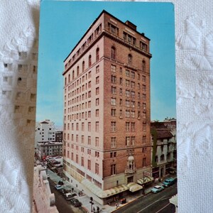 Carte postale vintage CALIFORNIE Carte postale du club commémoratif des Marines de San Francisco, souvenirs de vacances, papier éphémère PanchosPorch