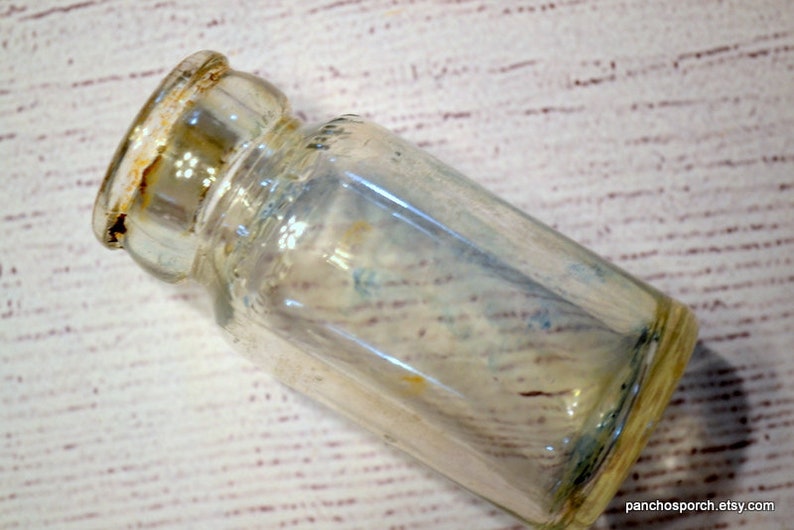 Vintage Little Boy Blue Bluing Bottle Small Clear Glass Bottle Etsy