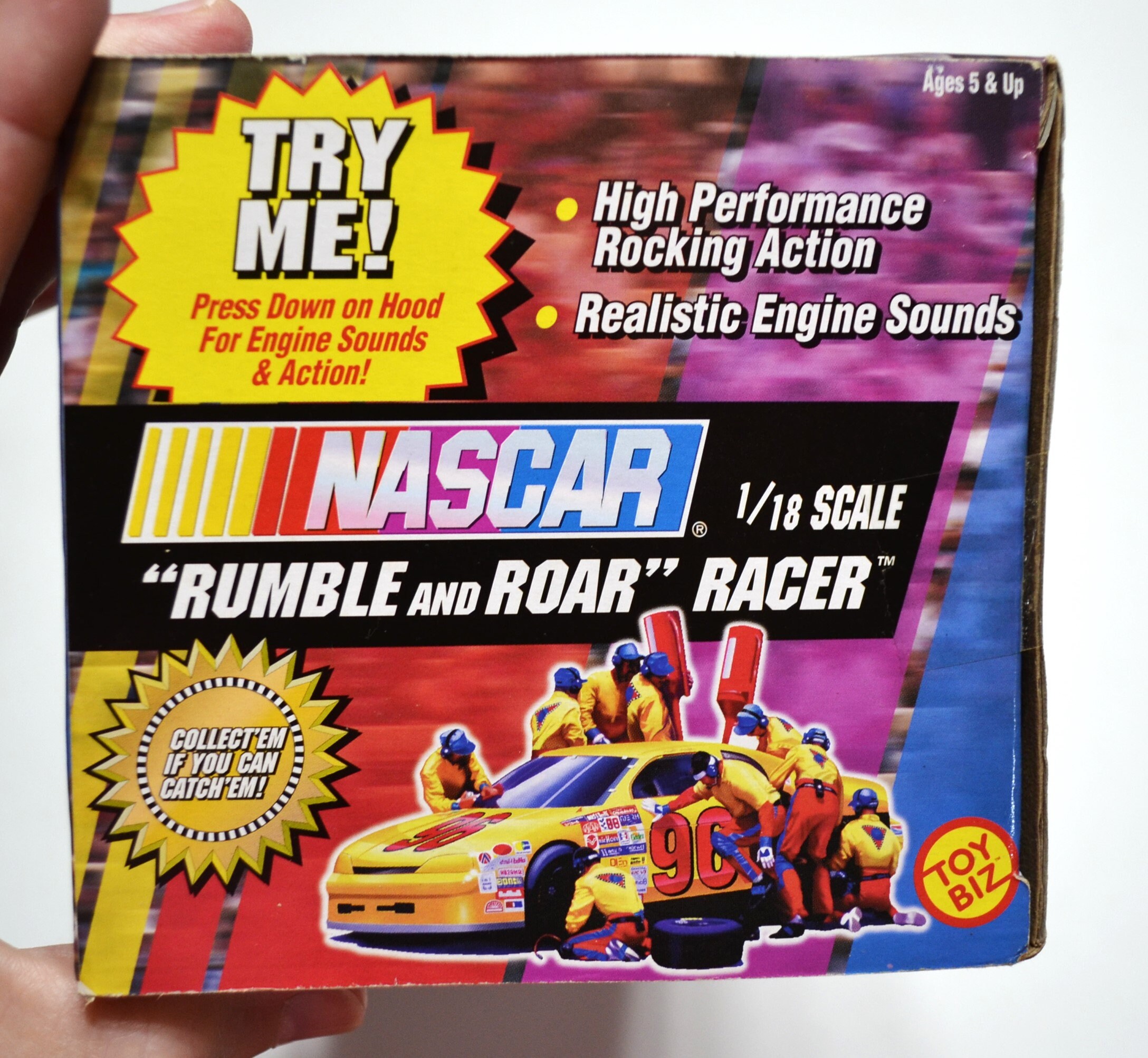 Vintage DALE JARRETT No 88 Rumble and Roar Racer 1:18 Scale