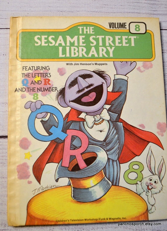 Sesame Street Library Volume 8 Jim Henson Muppets Kids Book