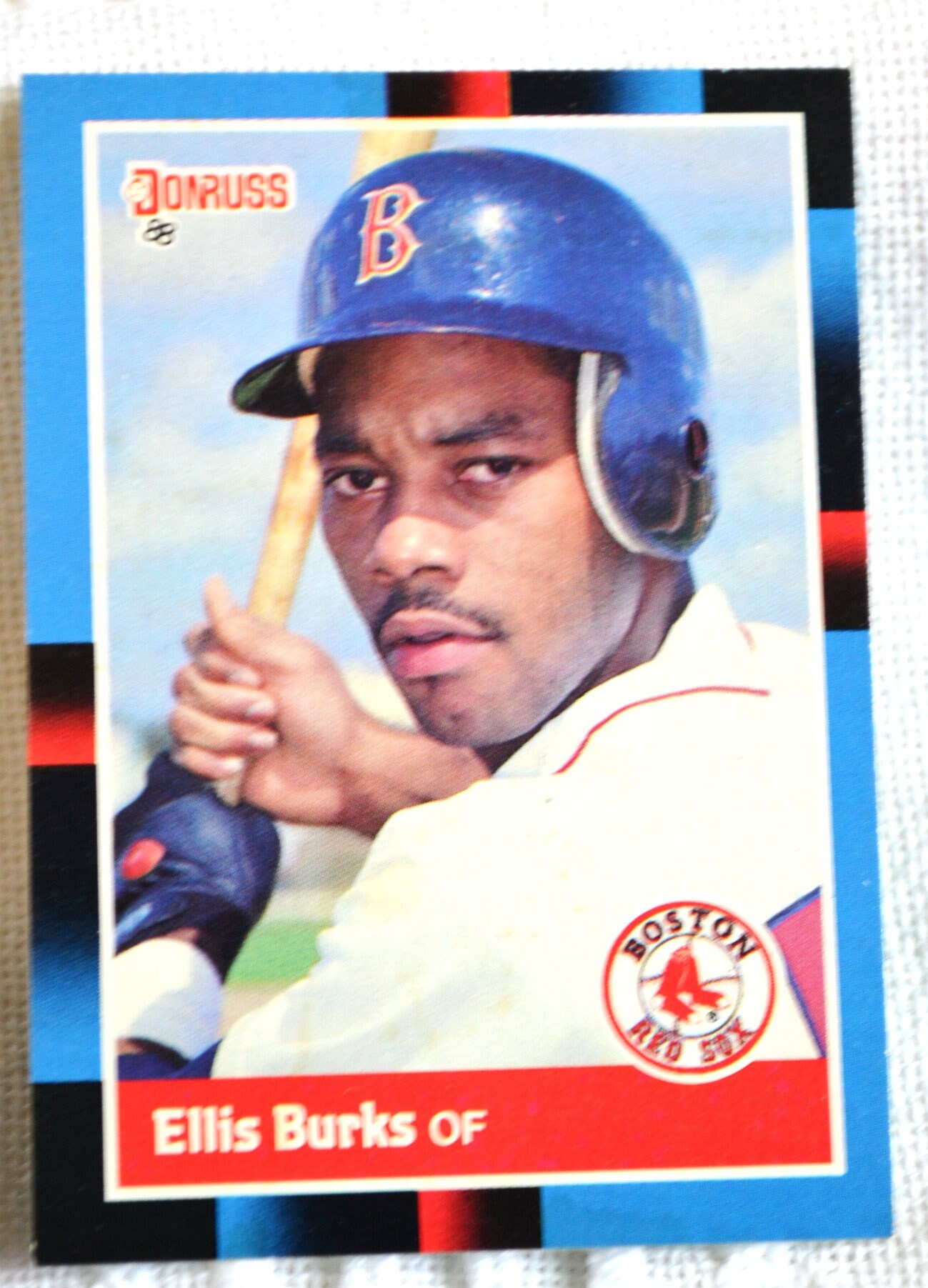 Ellis Burks 1988 Donruss Baseball Card - Boston Red Sox Rookie - Etsy
