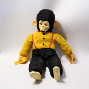 1950's stuffed monkey