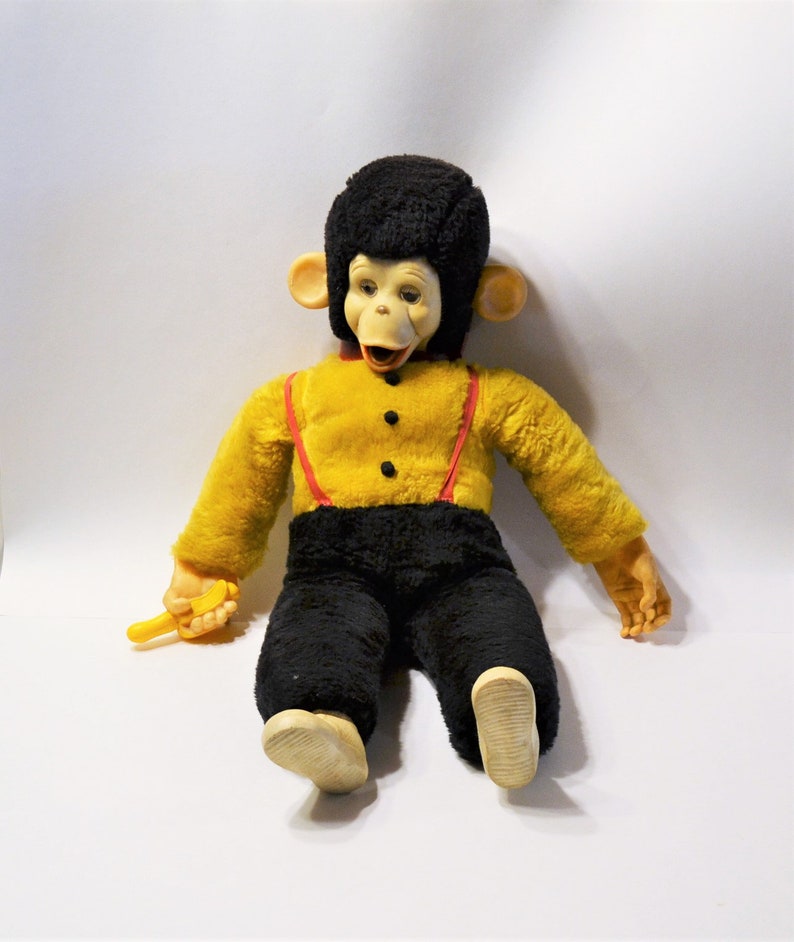 zip stuffed monkey