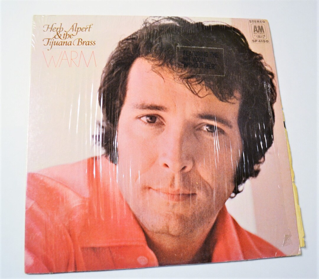 Vintage Herb Alpert Warm Record Album Tijuana Brass 1960s Music Vinyl LP ABC Records