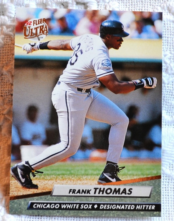 Frank Thomas 44 Baseball Card 1992 Fleer Ultra Trading Card 