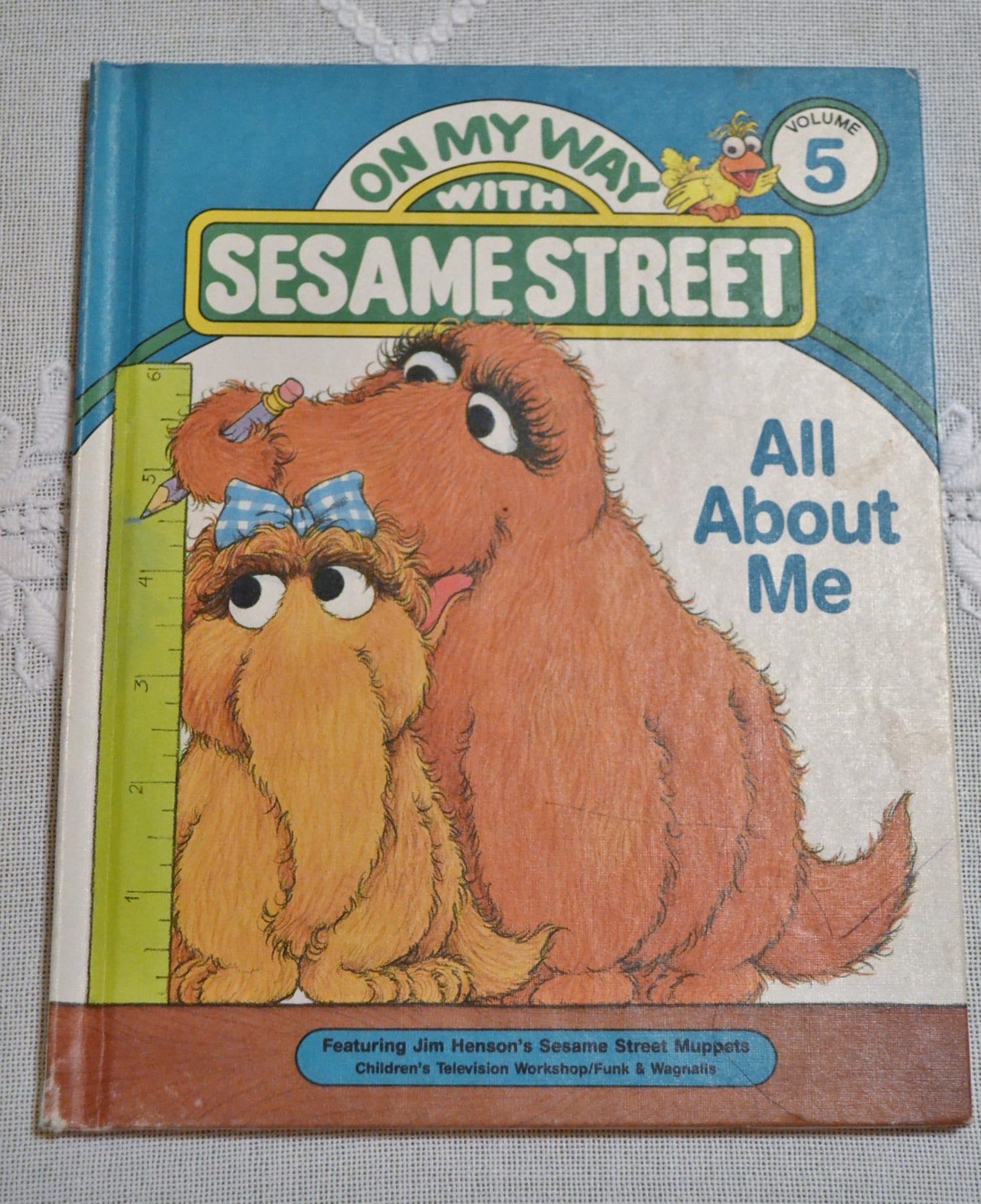 Vintage on My Way With Sesame Street Book 1989 Volume 5 Etsy