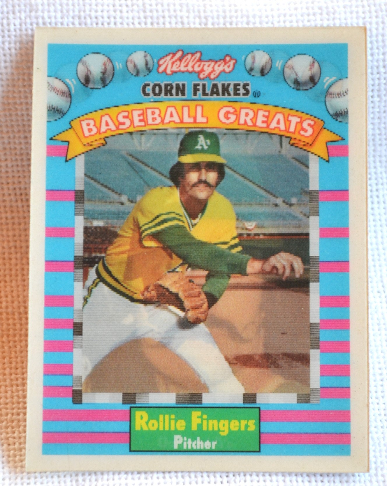 rollie fingers baseball card