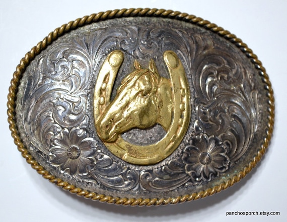 Montana Silversmiths All American Silver Buckle