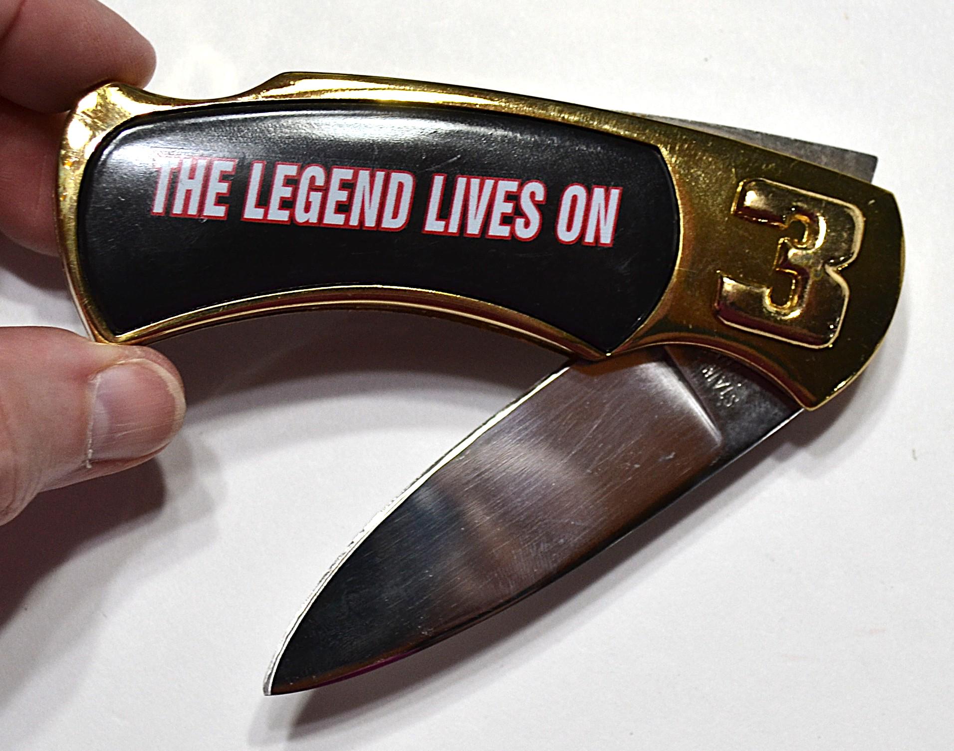 Vintage Dale Earnhardt Sr Collector Folding Pocket Knife NASCAR