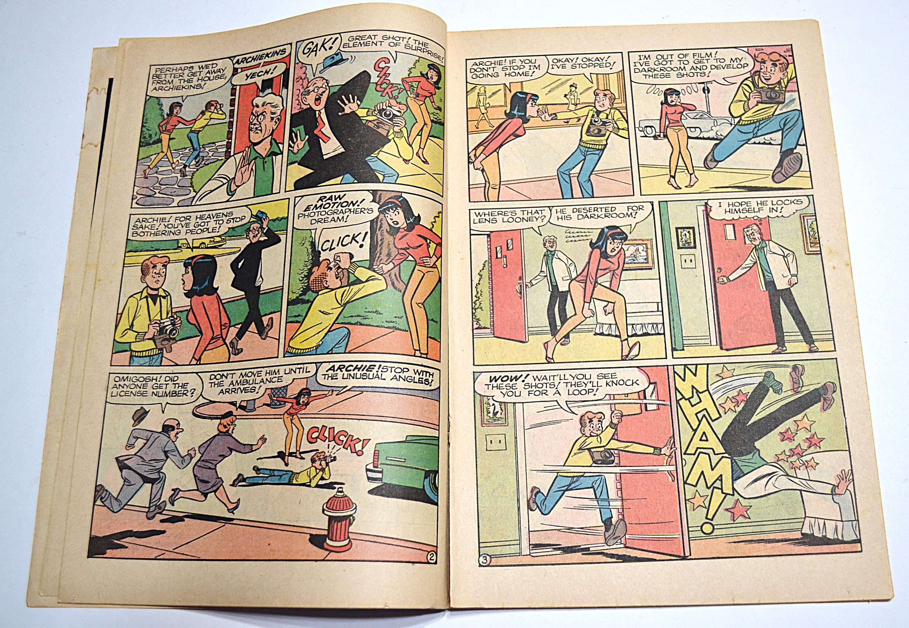 Vintage ARCHIE Comic Book, 1968 Archie Comics No. 180 Betty Veronica - Etsy