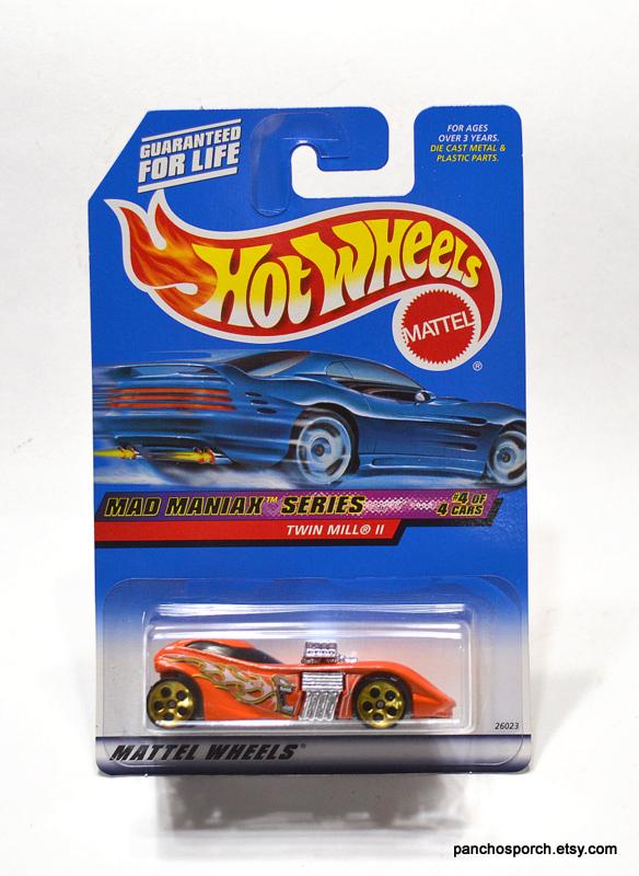 ホットウィール TWIN MILL ヴィンテージ Pink Redline Twin Mill 1993 Hot Wheels Toy Car Unboxing