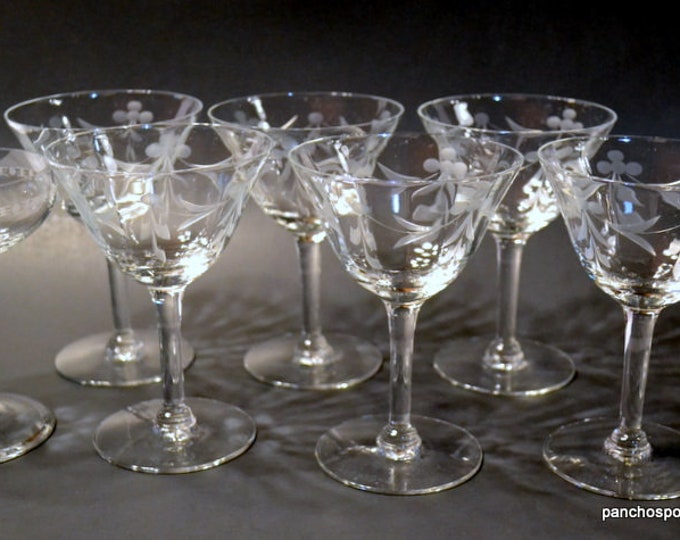 Vintage Noritake Spotlight Sherbet Glass Set of 6 Antique Gold