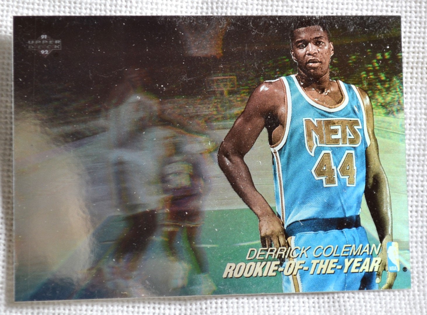 Derrick Coleman Basketball Card 1991 1992 Upper Deck AW7