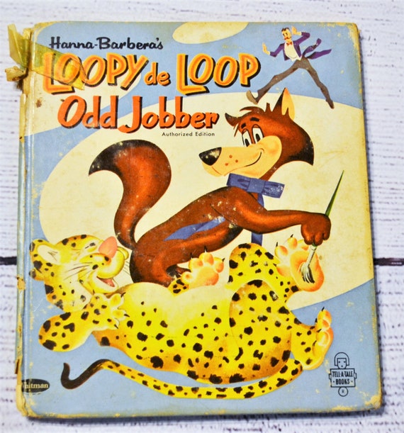 Vintage Loopy De Loop Odd Jobber Childrens Book Patrick Hagen Tell
