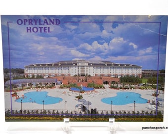 Vintage Opryland Hotel Postcard, Nashville Music City Souvenir