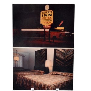 Vintage NEVADA Post Card Burro Inn Beatty Motel Restaurant Casino Souvenir Postcard Memorabilia Paper Ephemera PanchosPorch
