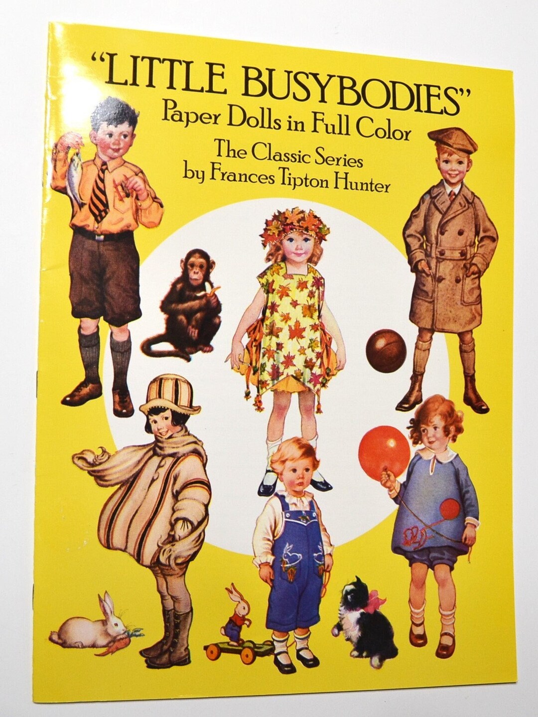 Vintage Paper Doll Book Little Busybodies Frances Tipton Etsy