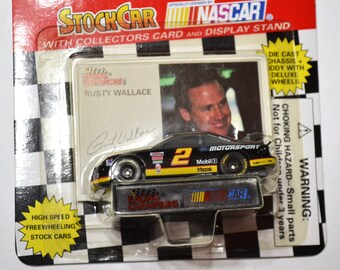 ＆【A0119】激レア1995 Rusty Wallace #2 レーシングカー Racing Champions Nascar Rusty Wallace #2 Stock Car Toy 1995