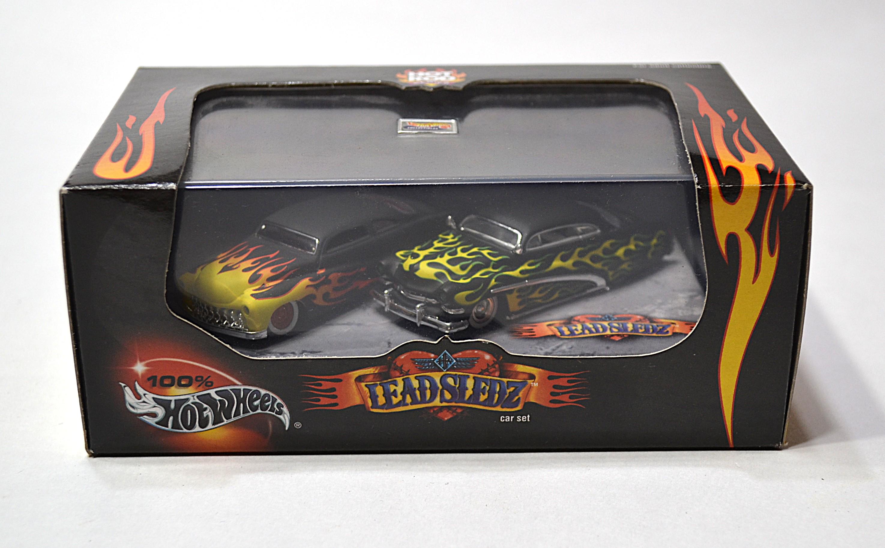 Vintage Hot Wheels Lead Sledz 2 Hot Rod Car Set 2000 NIB Sealed - Etsy