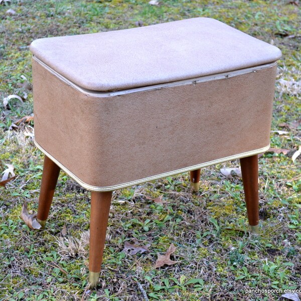 Stool With Storage Etsy