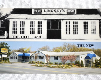 Vintage Cape Cod Postcard: Lindsey's Restaurant, Massachusetts
