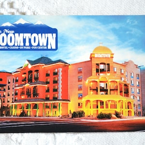vintage NEVADA Carte postale Boomtown Casino Hotel Reno Americana Road Trip Carte postale Souvenirs Papier publicitaire Ephemera PanchosPorch