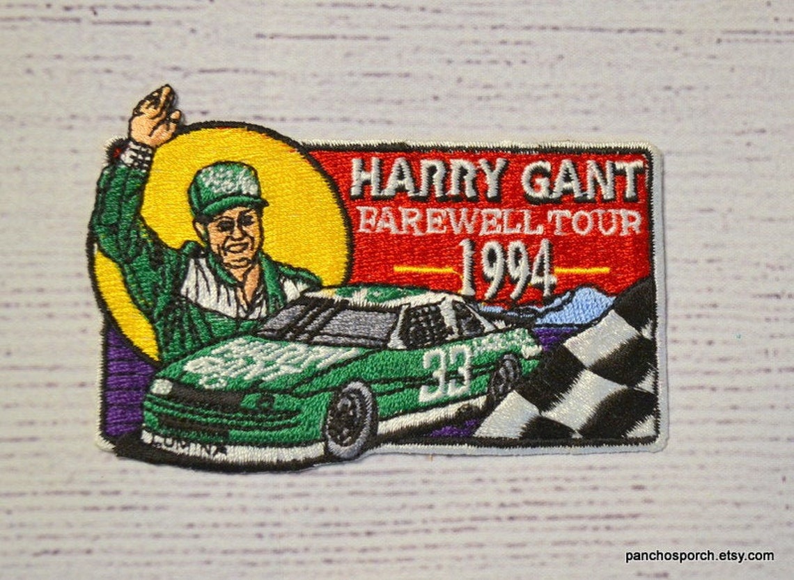 Vintage Harry Gant 33 Patch Farewell Tour Skoal Bandit 1994 | Etsy
