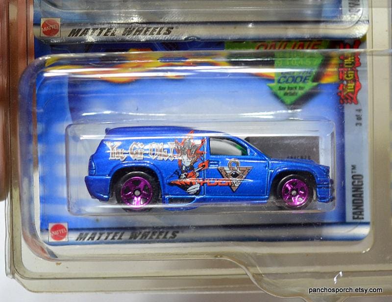 Vintage Hot Wheels Yu-gi-oh! Diecast Car Set: 2002 Mattel