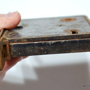 Picture of Vintage Mortise Lock Salvaged Door Hardware Unmarked Historic House ...