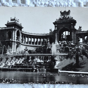 vintage Carte postale Marseille France Mireille Français Architecture Européen Noir Blanc Souvenir Vacances Momento Paper Ephemera PanchosPorch