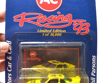 Vintage PHIL PARSONS Diecast Car (1/64) AC Racing 1993 Action Collectibles