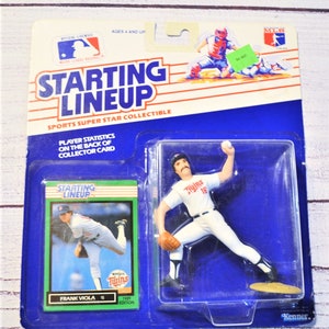 Vintage Frank Viola Action Figure Trading Card 1989 Kenner Starting Lineup Minnesota Twins MLB Baseball Sports Collectible PanchosPorch