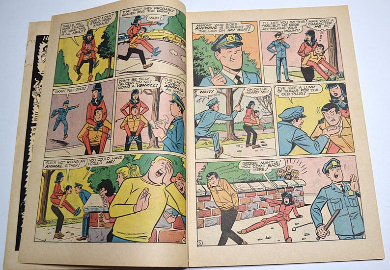 Vintage ARCHIE Comic Book, 1968 Archie Comics No. 180 Betty Veronica - Etsy