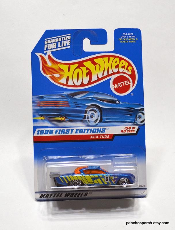 1998 First Editions ミニカー　ホットウィール　激レア Hot Wheels 1998 Go Kart. Rare,VHTF! '98 First Editions