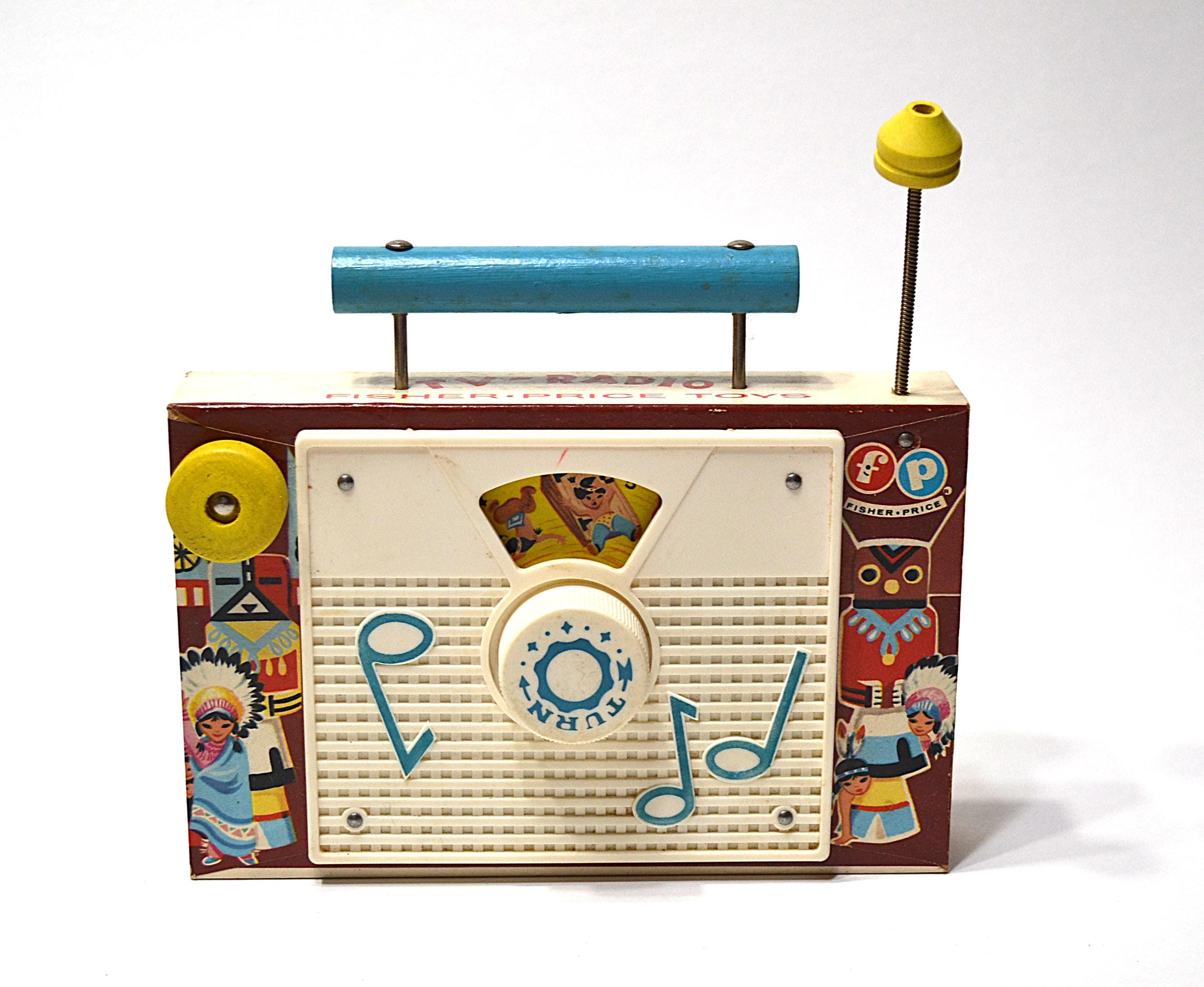 Vintage Fisher Price Music Box Tv - Etsy Canada