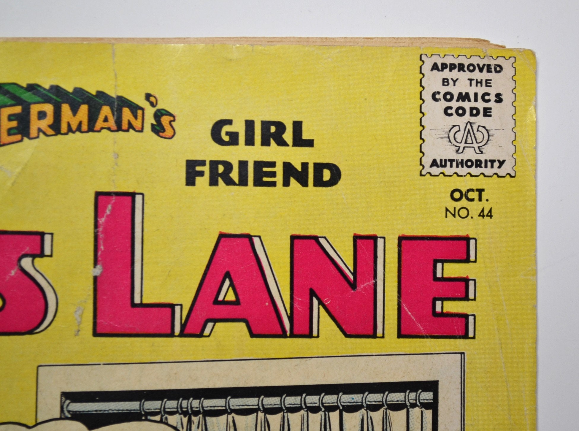 Vintage Lois Lane Comic Book 44 Supermans Girlfriend DC Comics - Etsy