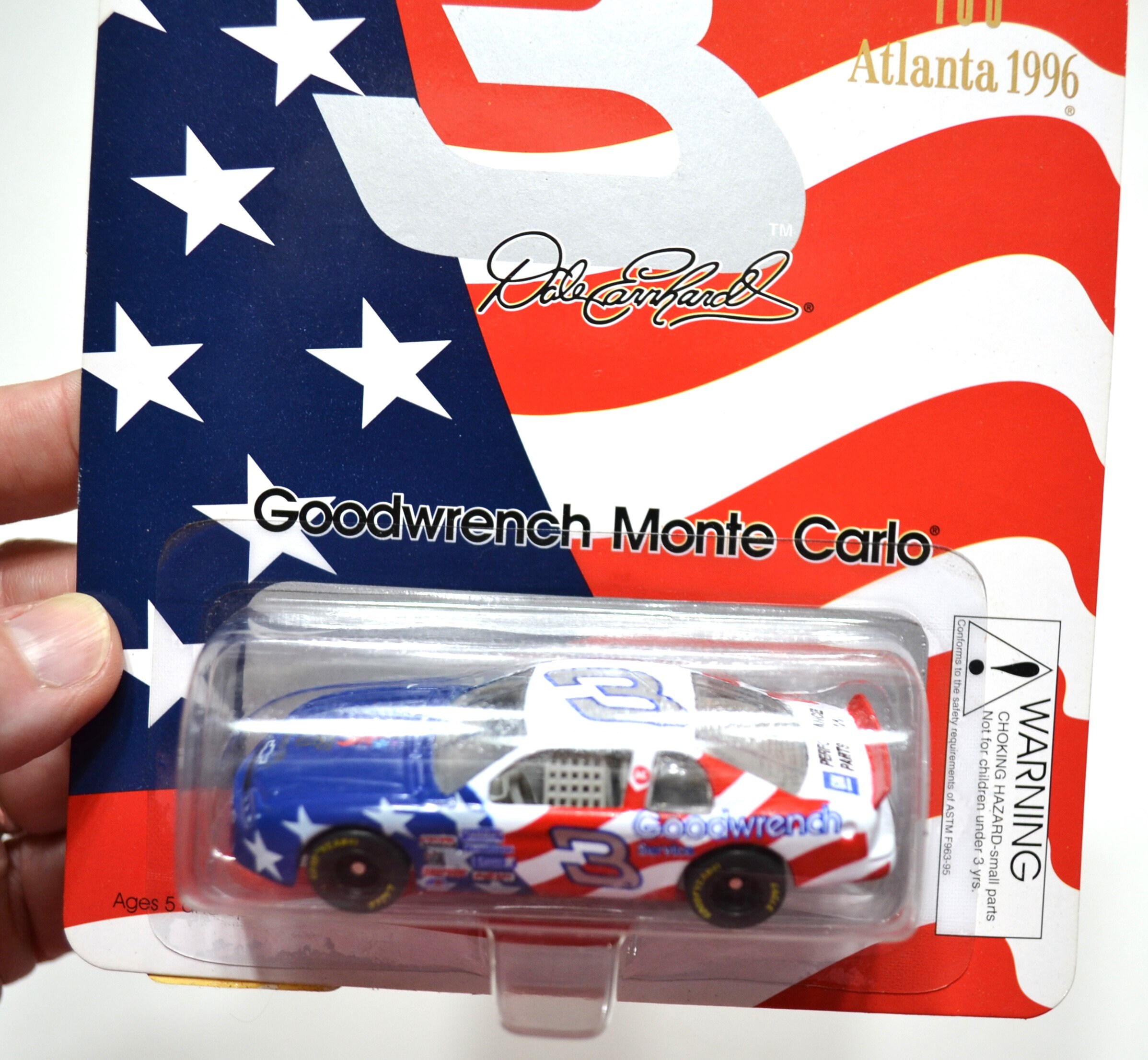 ミニカー 1996 Revell Racing Dale Earnhardt 1:24 NASCAR Die Cast Car, Dale Earnhardt, 1996 Atlanta
