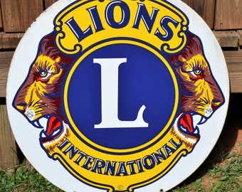 昭和 レトロ Lions Clubs International アンティーク 昭和 レトロ Lions Clubs International アンティーク