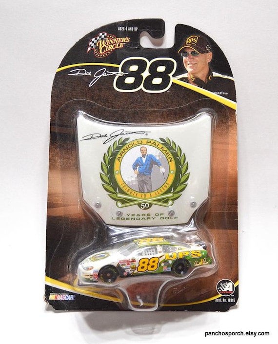 Vintage Dale Jarrett #88 Diecast Car: Arnold Palmer Tribute, 2004 Winners Circle