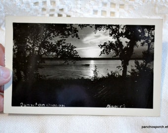 Vintage IOWA Postcard Lake Okoboji Minnewashta Americana Post Card Memorabilia Tourism Paper Ephemera PanchosPorch