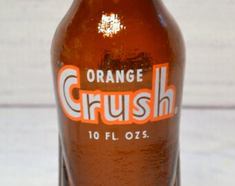Vintage Orange Crush Soda Bottle 10 Oz Brown Glass Bottle Acl Etsy Denmark Vintage Orange Crush Soda Bottle 10 Oz Brown Glass Bottle Acl Etsy Denmark