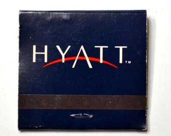 Vintage Hyatt Matchbook: 1990s Hotel Advertising Collectible