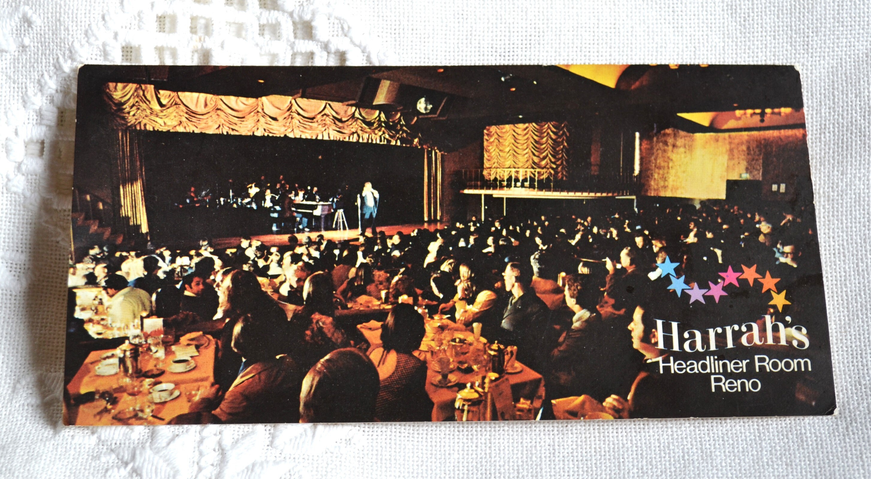 Vintage Las Vegas Postcard: Harrah's Casino, Nevada Souvenir - Etsy, image size:2906x1599