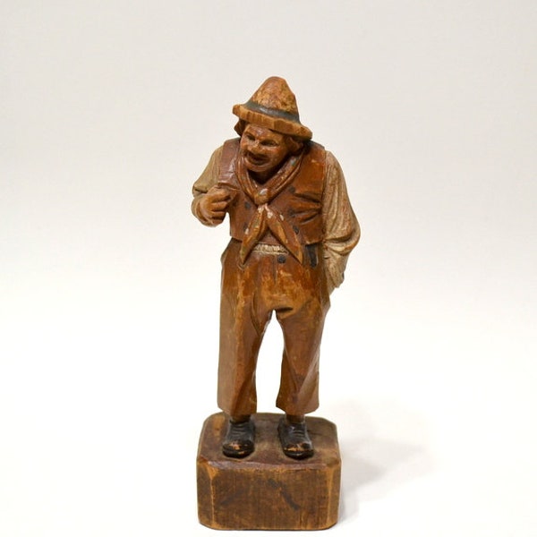 Italian Anri Hand Carved Figurines Etsy